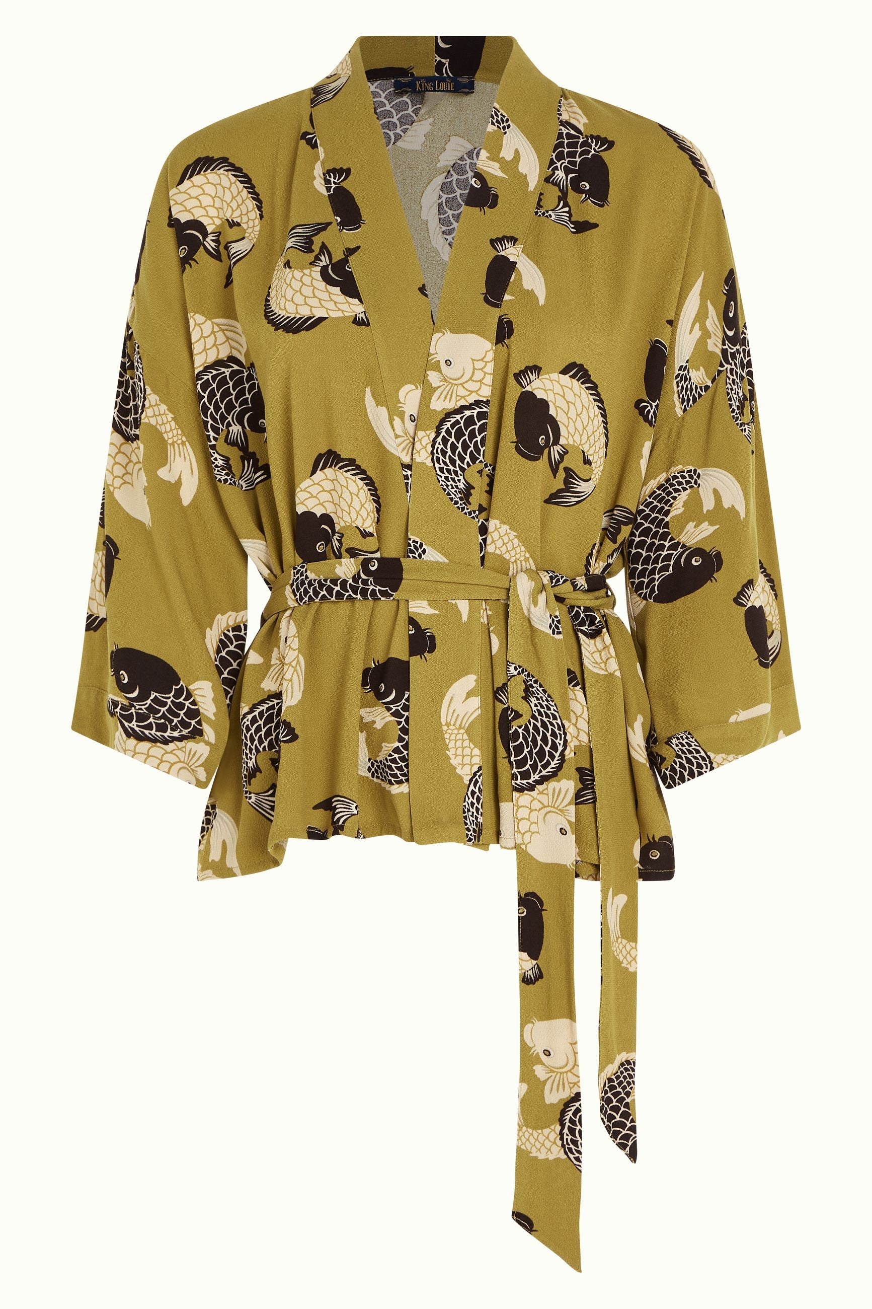 Kimono Koi - Chartreuse Yellow