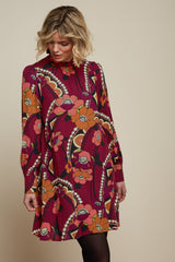 Sandy Dress Lovechild - Cabernet Red