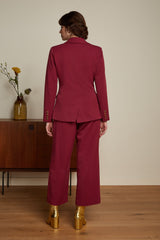 Bianca Blazer Broadway - Cabernet Red