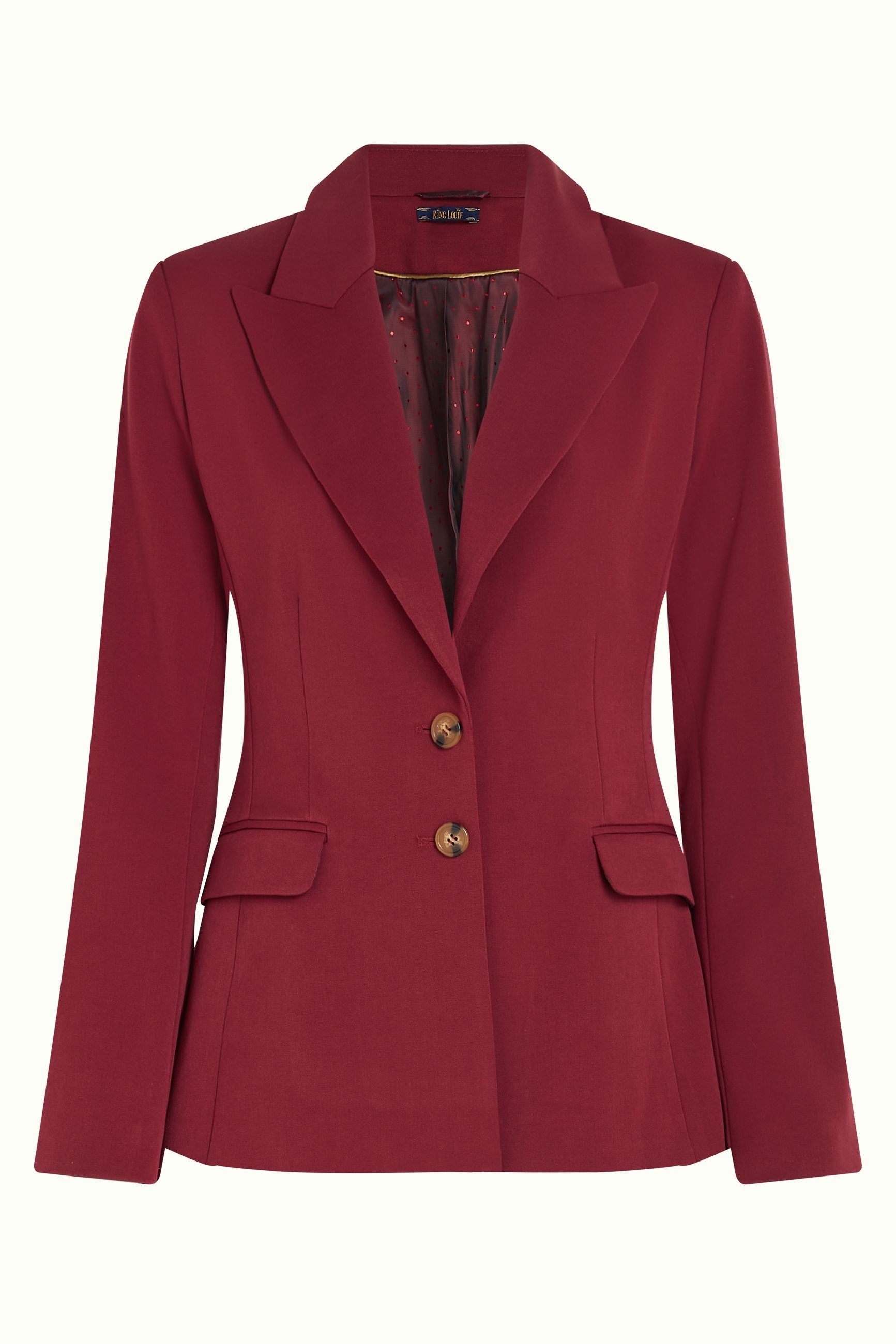 Bianca Blazer Broadway - Cabernet Red