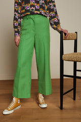 Frederica Pants Brighton - Vibrant Green