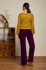 Ethel Pants Gamine - Royale Purple