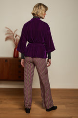 Kimono Jacket Gamine - Royale Purple