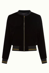 Bessie Embroidery Jacket Gamine - Black