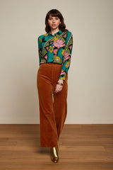 Marcie Pants Corduroy - Bombay Brown