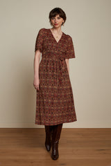 Giorgia Dress Mystic - Spicy Brown