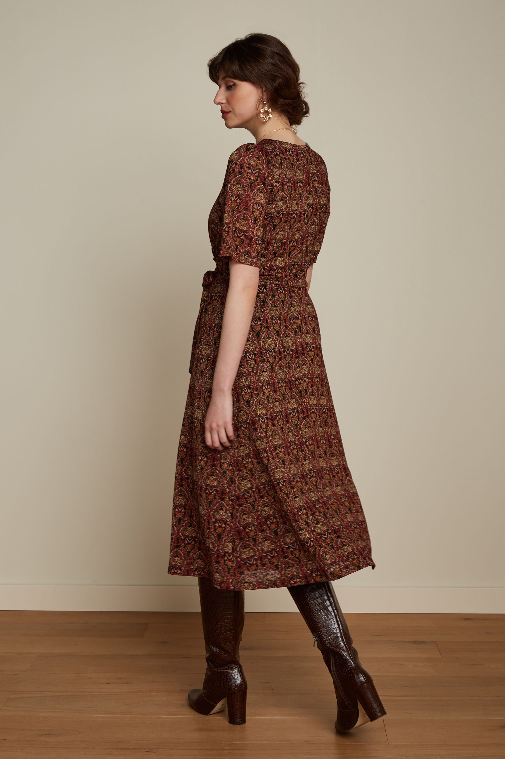 Giorgia Dress Mystic - Spicy Brown