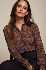 Maisie Blouse Mystic - Spicy Brown