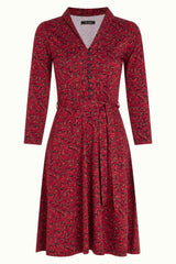 Emmy Dress Vinti - Cherry Red