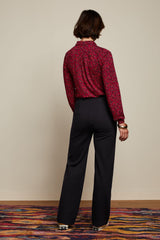 Carina Blouse Vinti - Cherry Red