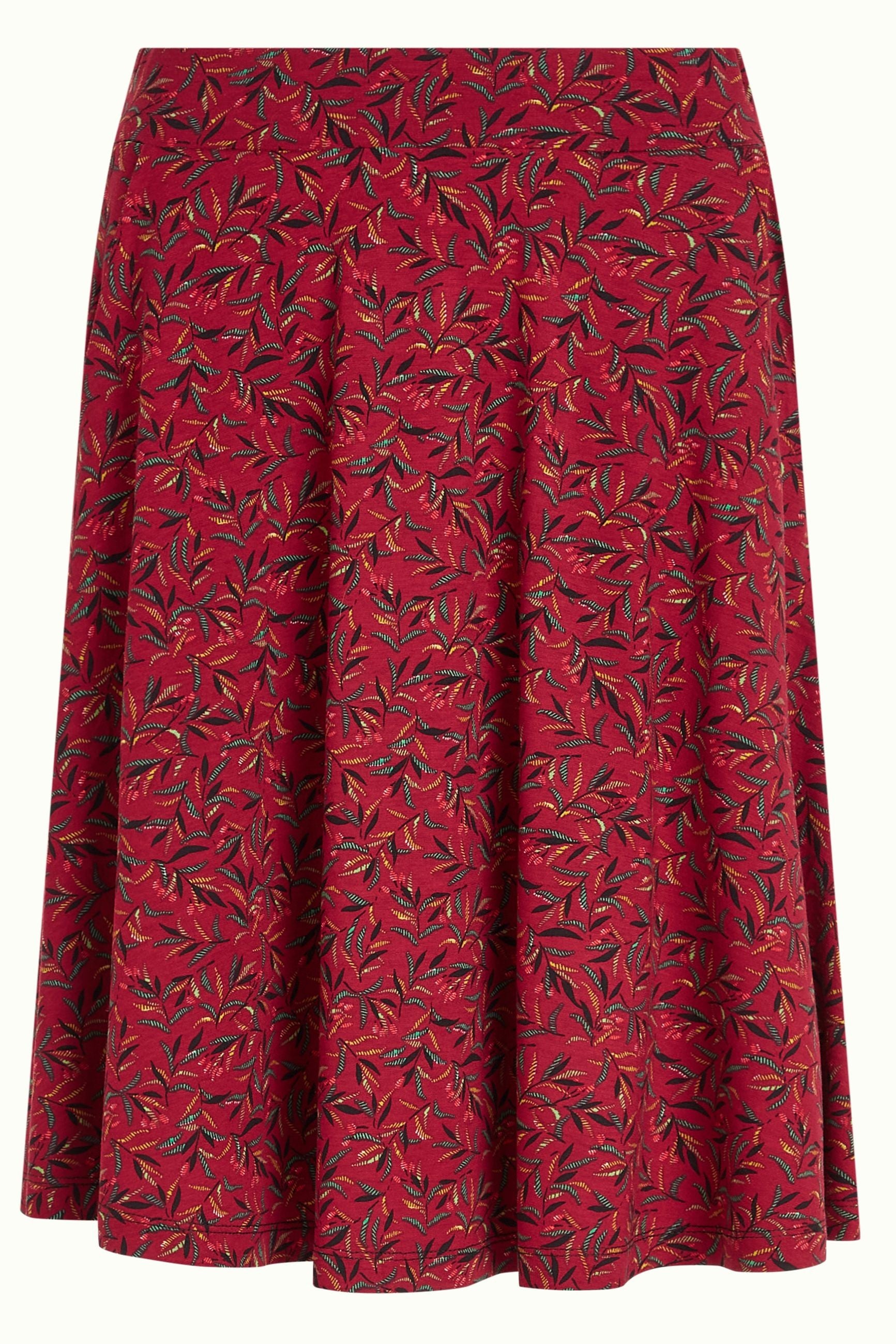 Serena Skirt Vinti - Cherry Red