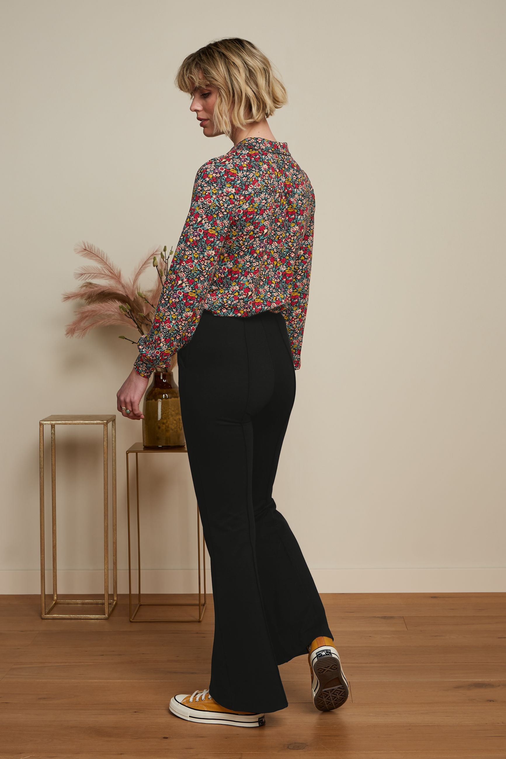 Maisie Blouse Meadow - Black