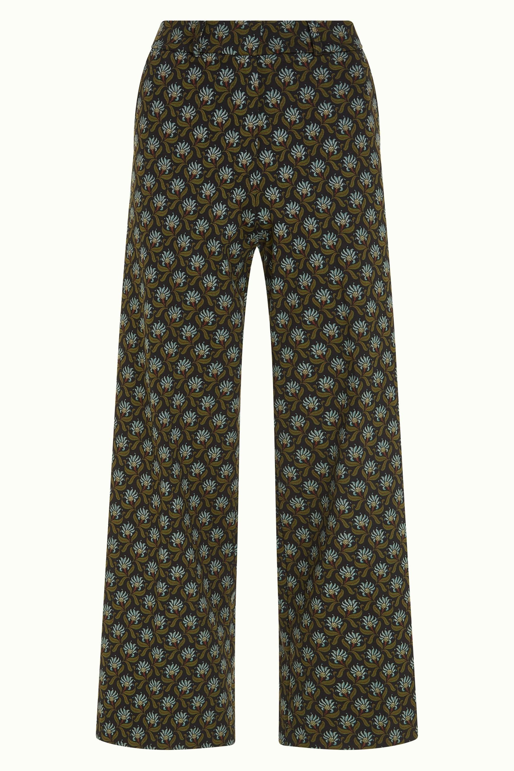 Federica Pants Miller - Posey Green