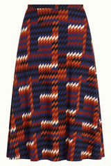 Juno Skirt Clark - Streeple Blue