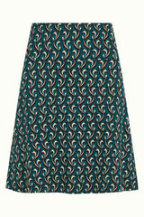 Border Skirt Morel - Dragonfly Green