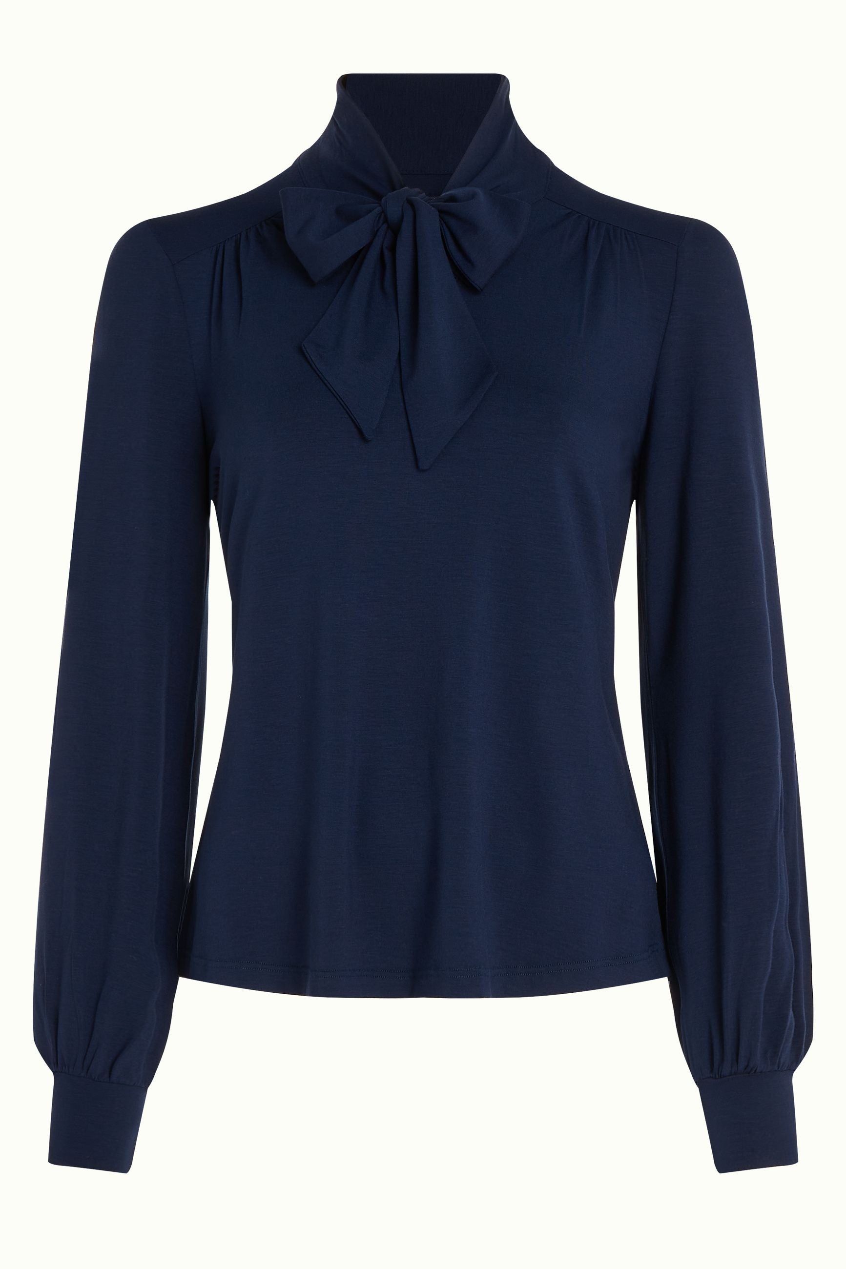 Amalia Top Ecovero Light - Evening Blue