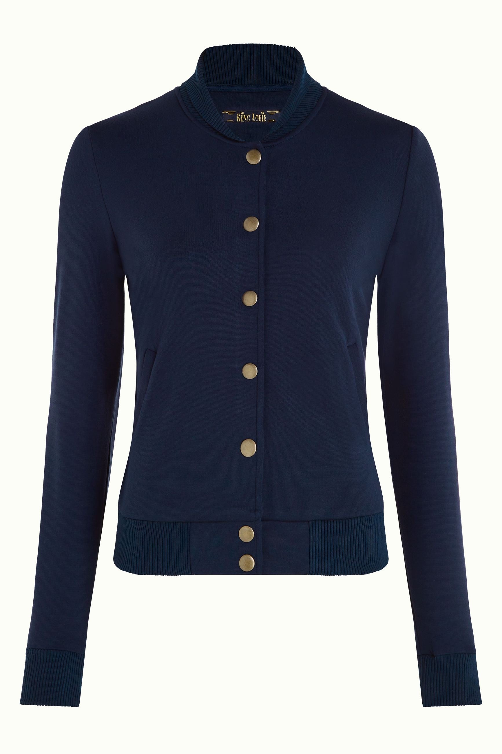 Cleo Jacket Milano Uni - Evening Blue