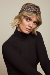 Twist Hairband Meadow - Black