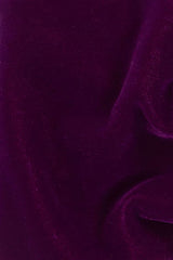 Twist Hairband Gamine Velvet - Royale Purple