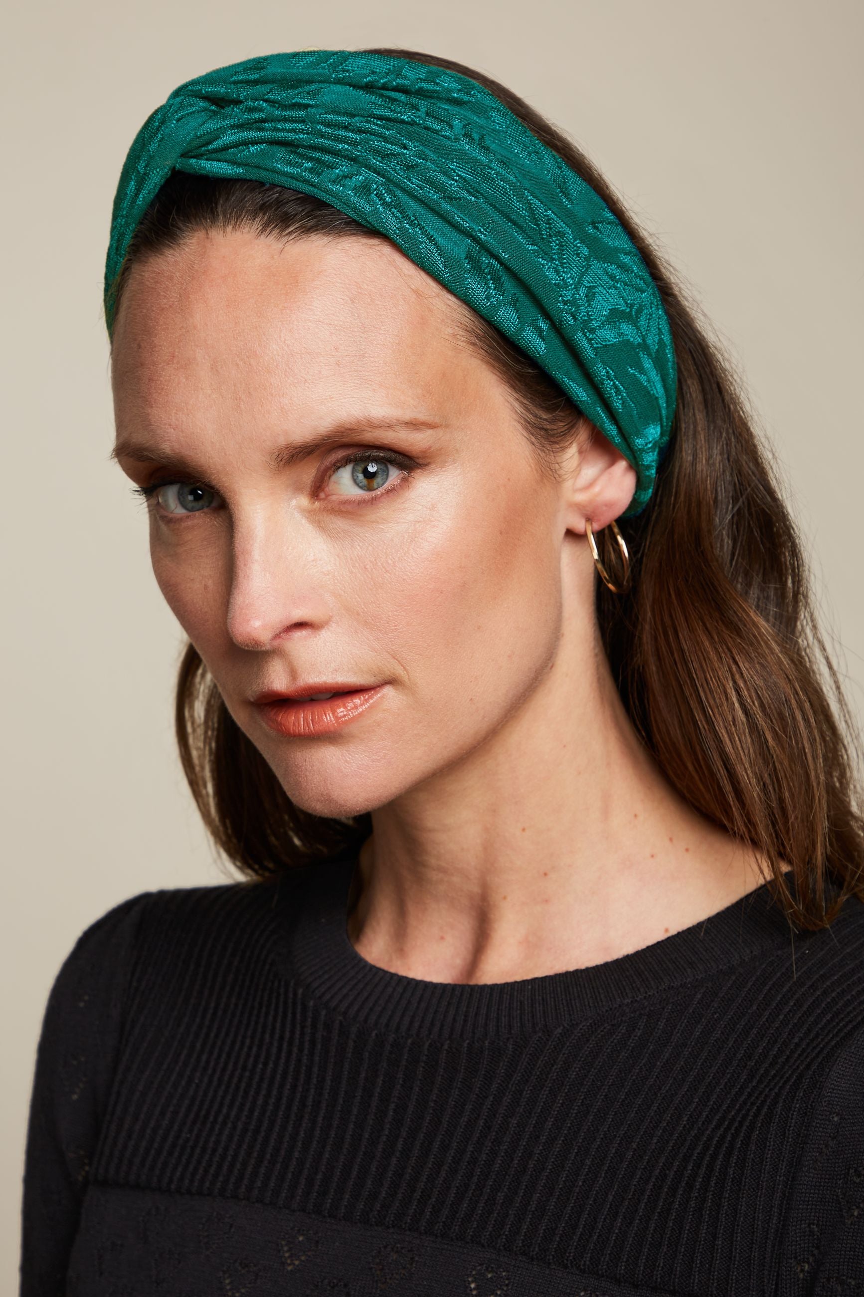 Twist Hairband Pop-Up - Antique Green