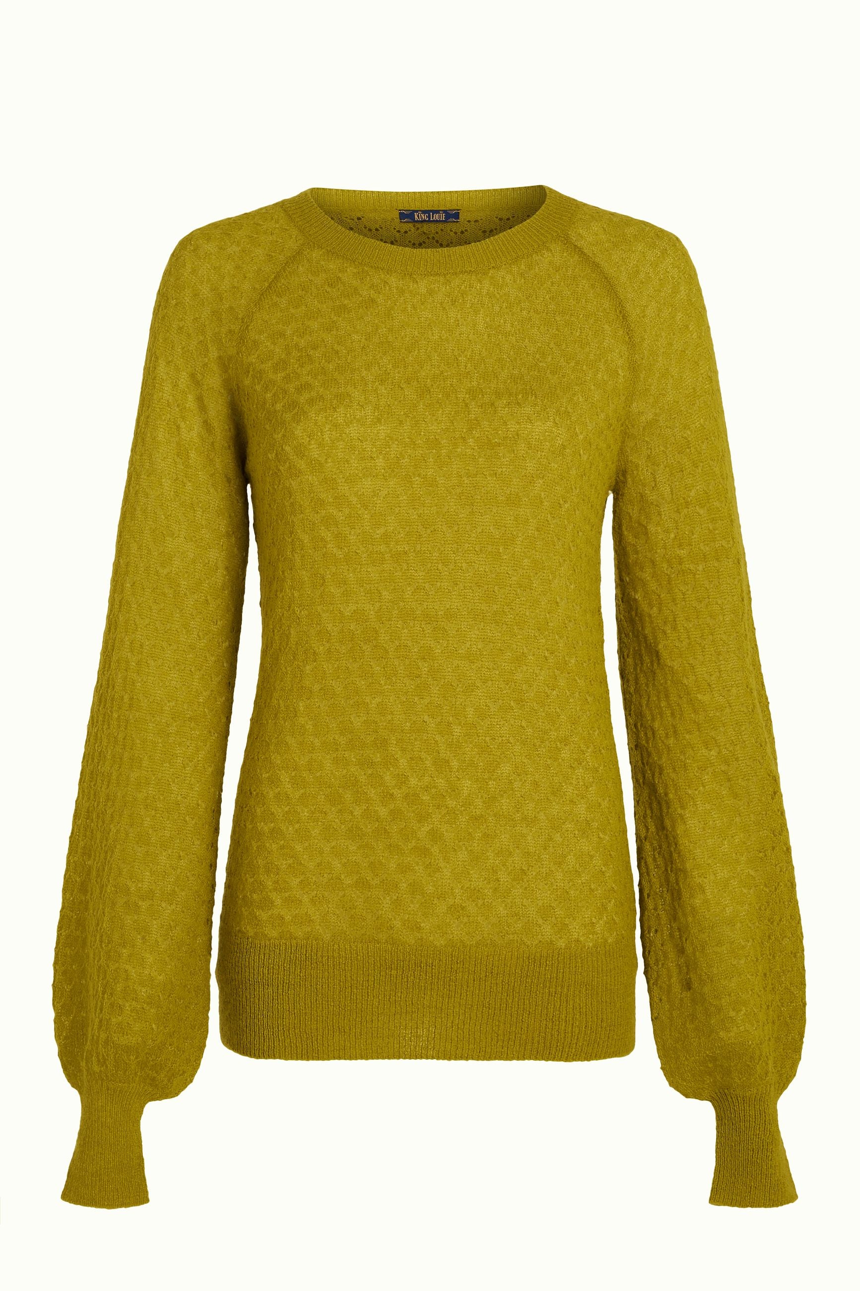 Raglan Top Deco - Lentil Green