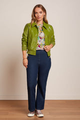 Isa Jacket Shine - Guacemole