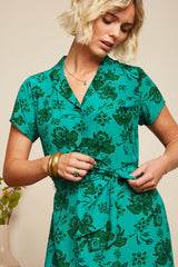 Tex Dress Coralie - Aqua Green