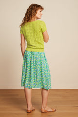 Layla Skirt Cocktail - Macaw Green