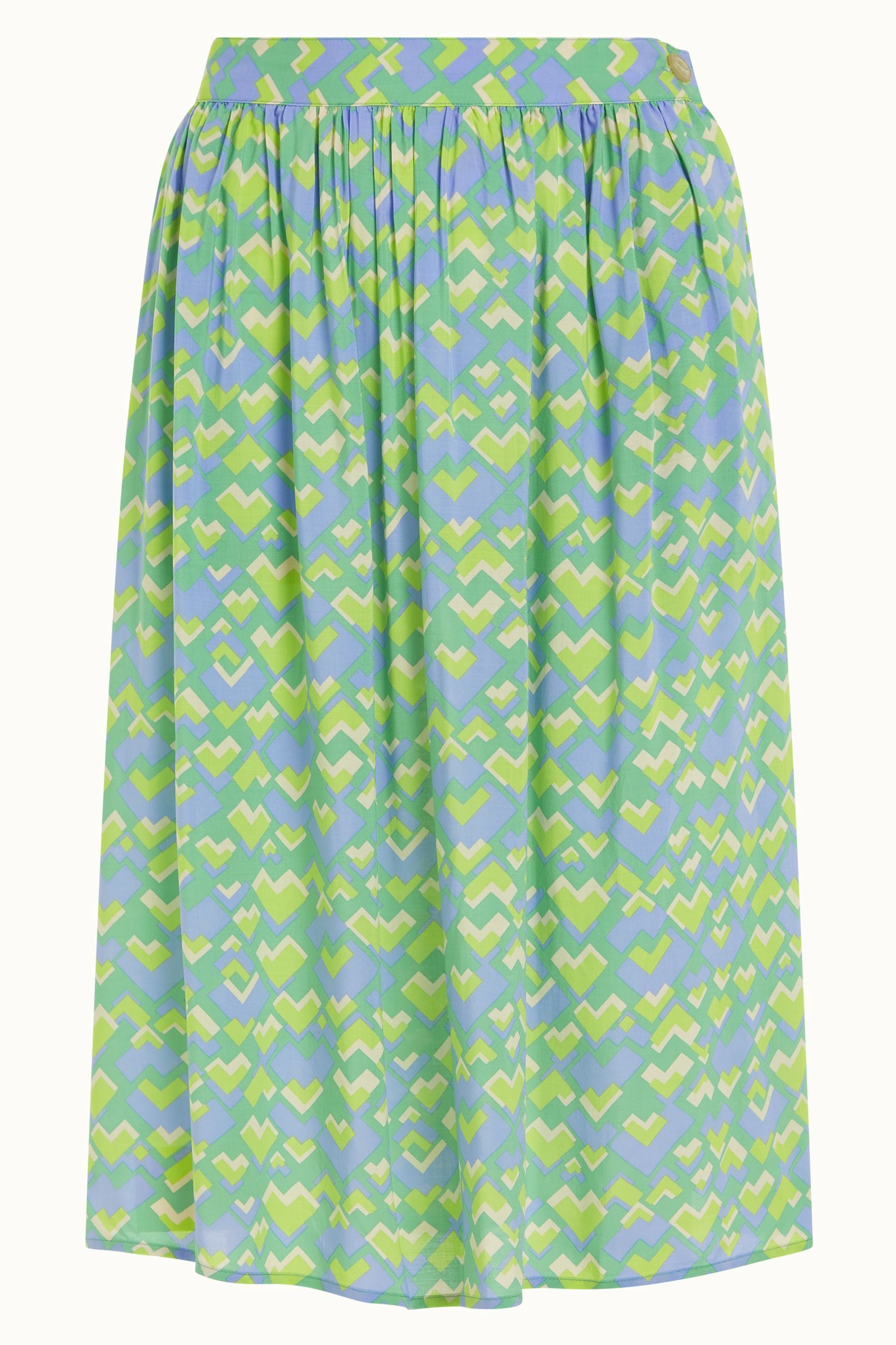 Layla Skirt Cocktail - Macaw Green