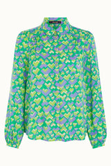 Carina Blouse Cocktail - Simply Green