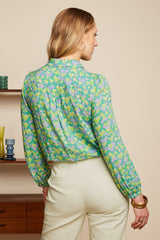 Carina Blouse Cocktail - Simply Green