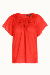 Talia Top Verano - Fire Red