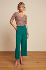 Federica Pants Simonet - Ponderosa Green