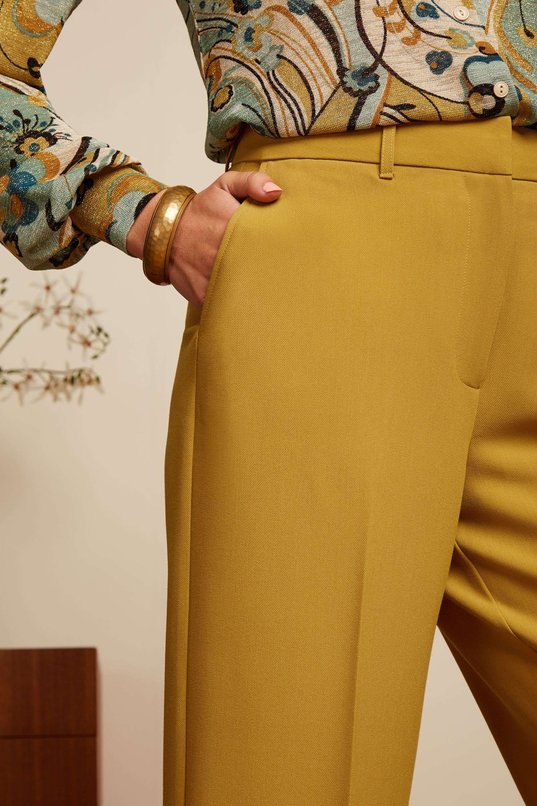 Federica Pants Simonet - Sulphur Yellow