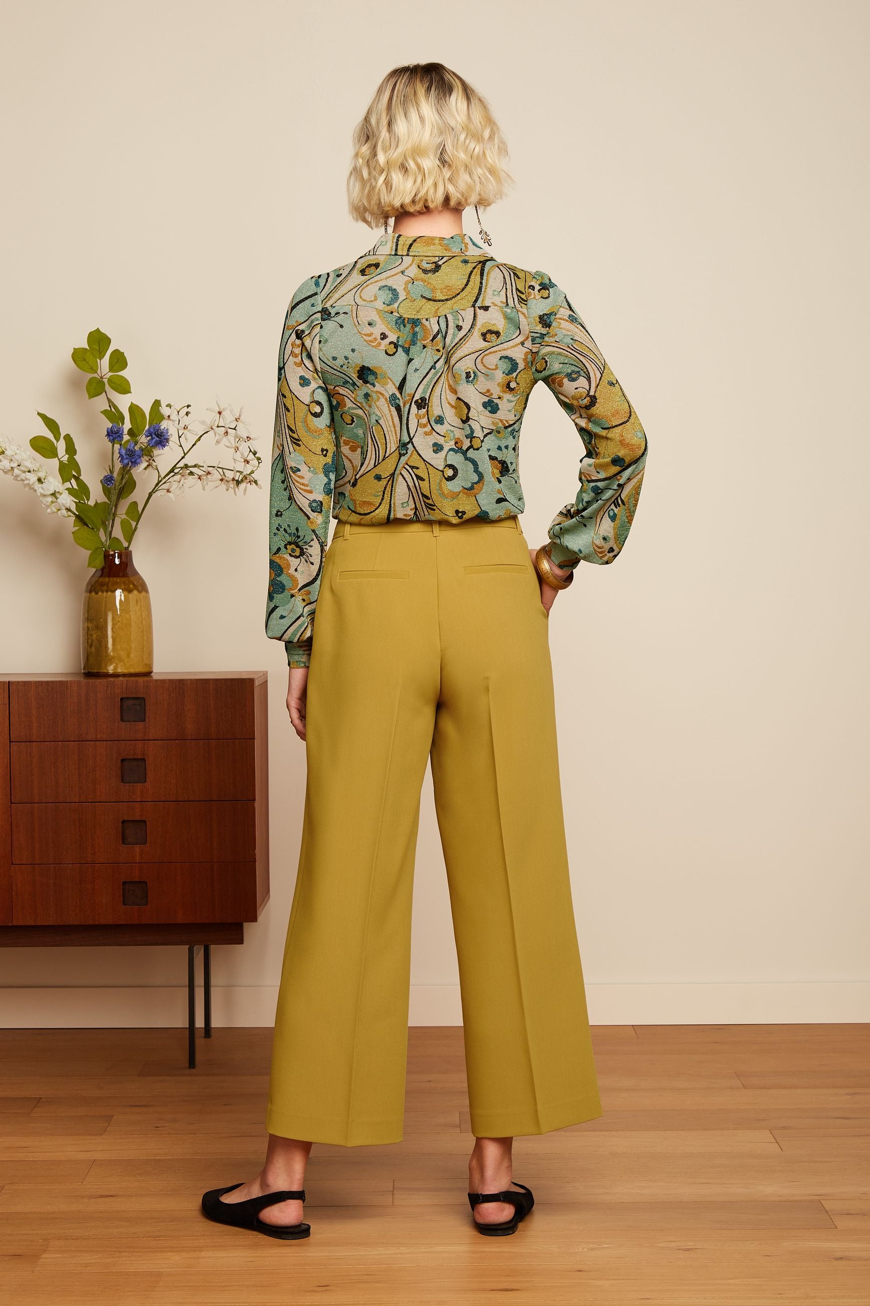 Federica Pants Simonet - Sulphur Yellow