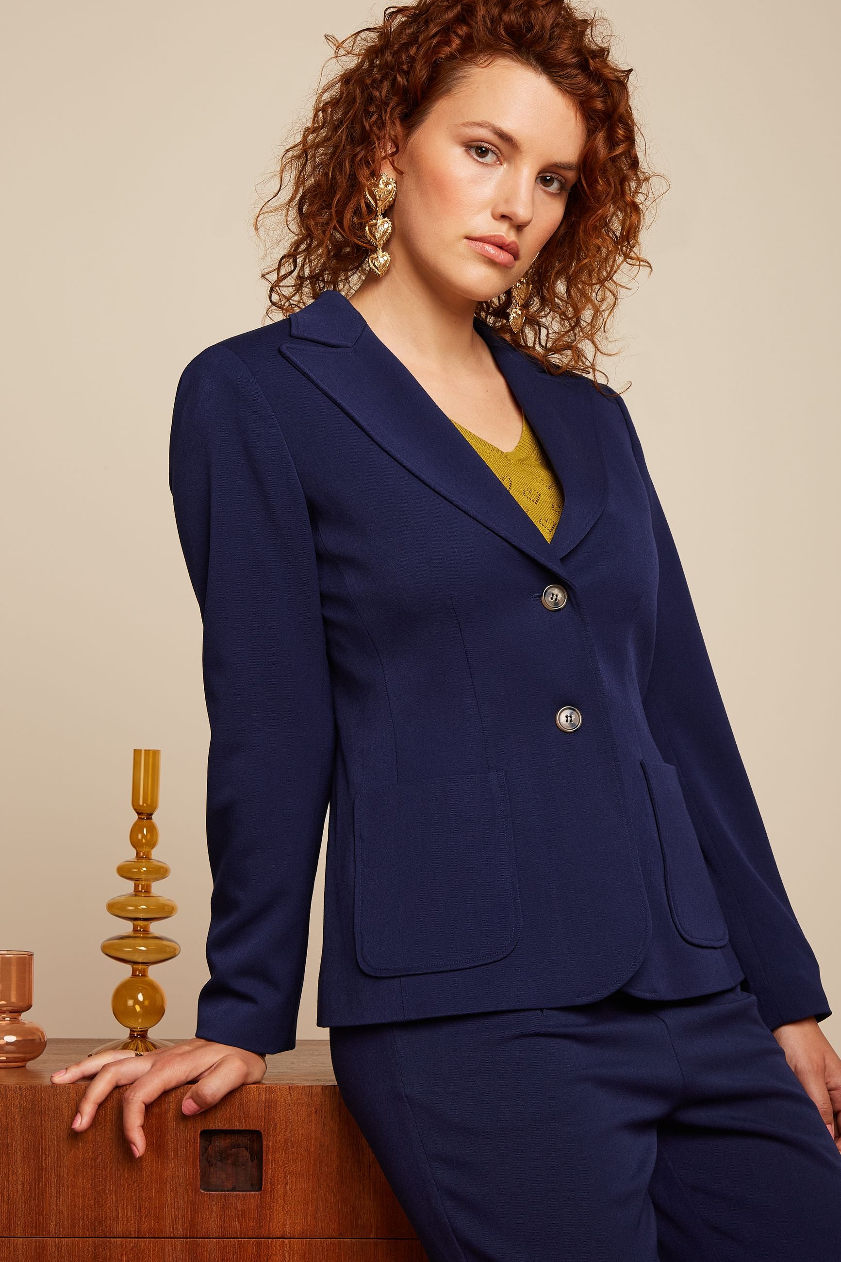 Bibi Blazer Broadway - Ink Blue