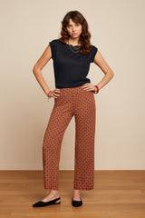 Border Pants Miro - Jalapeno Red