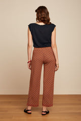 Border Pants Miro - Jalapeno Red