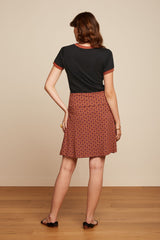 Border Skirt Miro - Jalapeno Red