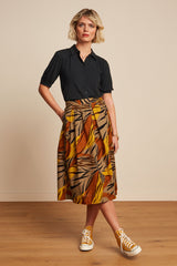 Suzette Pleat Skirt Zolea - Sulphur Yellow