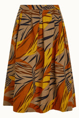 Suzette Pleat Skirt Zolea - Sulphur Yellow