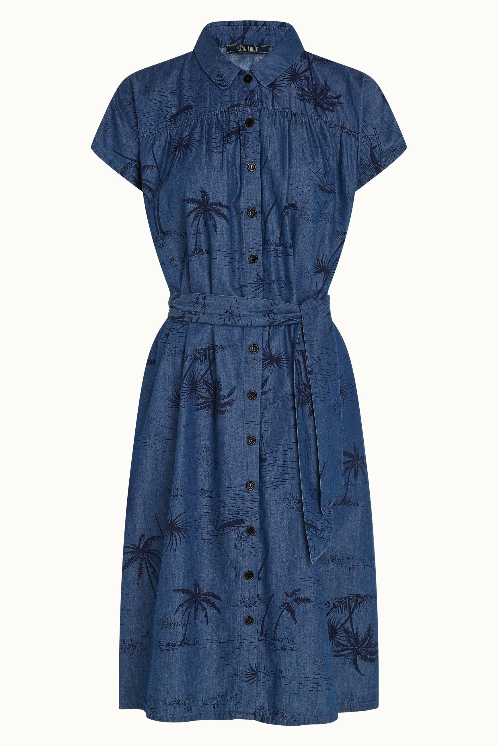 Amy Dress Daytrip - Denim Blue