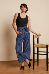 Neva Cropped Pants Daytrip - Denim Blue