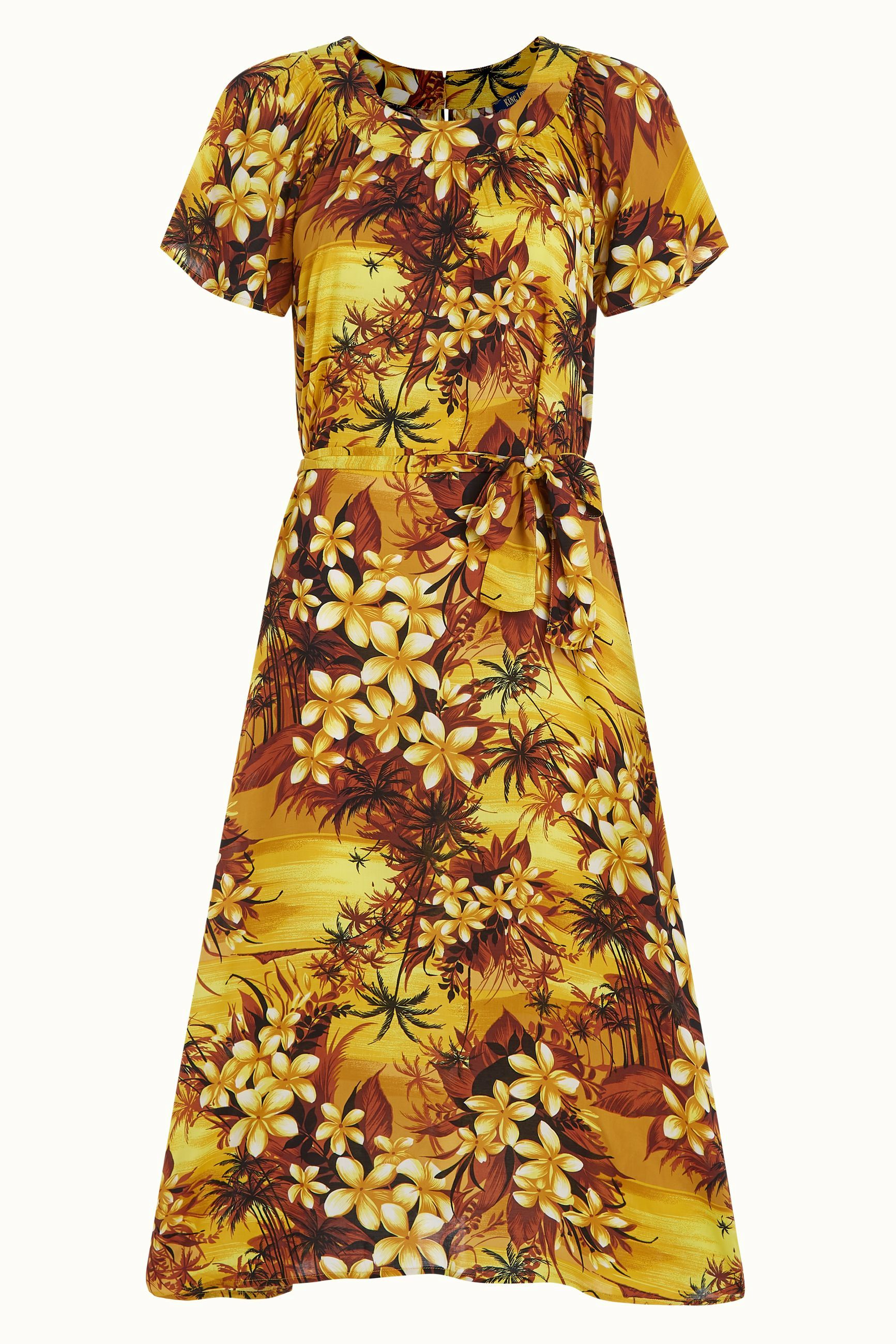 Talia Dress Emerald - Amarillo Gold