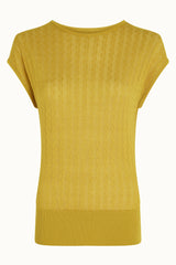 Ann Top Loop Ajour - Tuscan Yellow