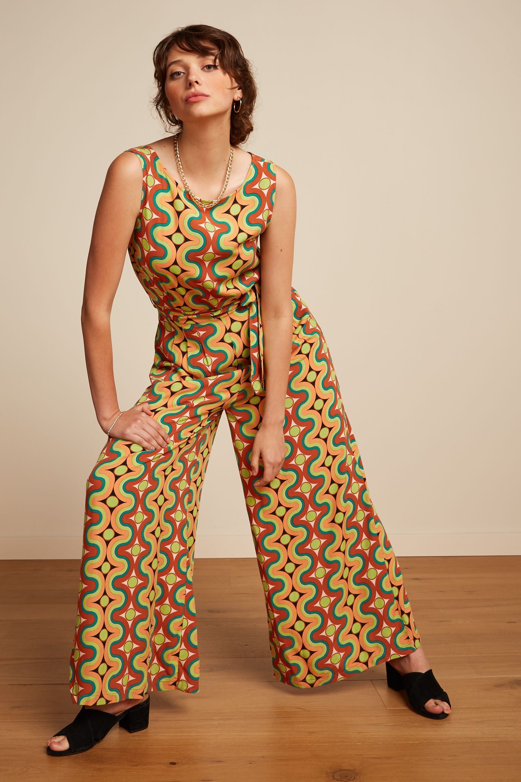 Frida Jumpsuit Kizko - Black