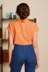 Darcy Blouse Camonte - Reef Coral