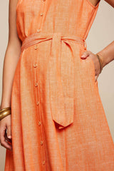 Nova Dress Camonte - Reef Coral