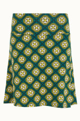 Border Skirt Kirby - Para Green