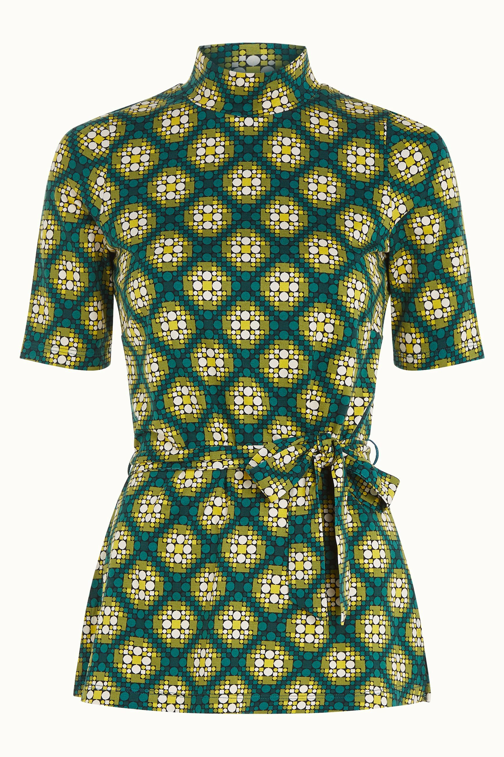 Heloise Tunic Top Kirby - Para Green